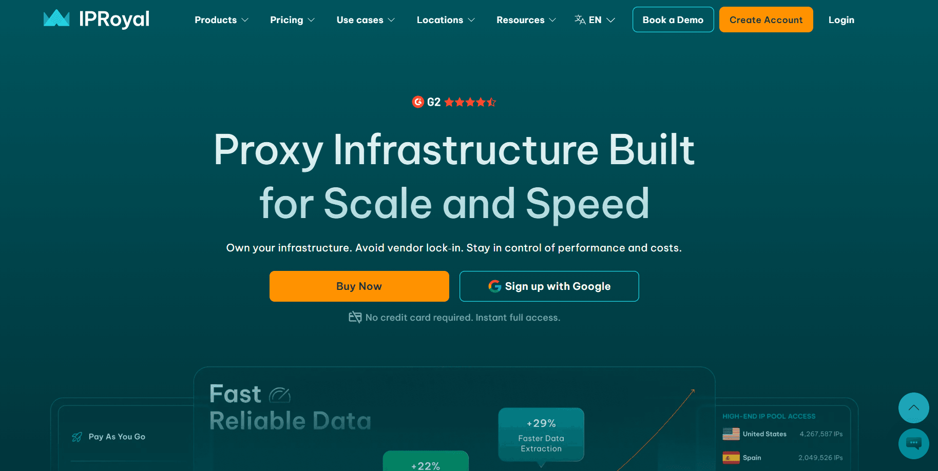 IPRoyal homepage