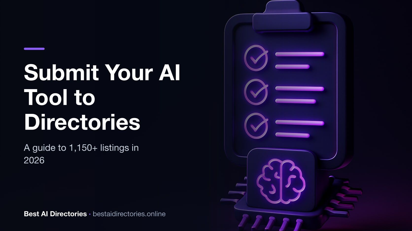 How to Submit Your AI Tool to 1,150+ Directories: The Complete 2026 Playbook